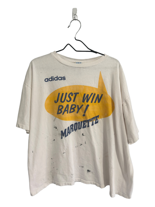 Vintage Adidas Marquette Tee Size XL