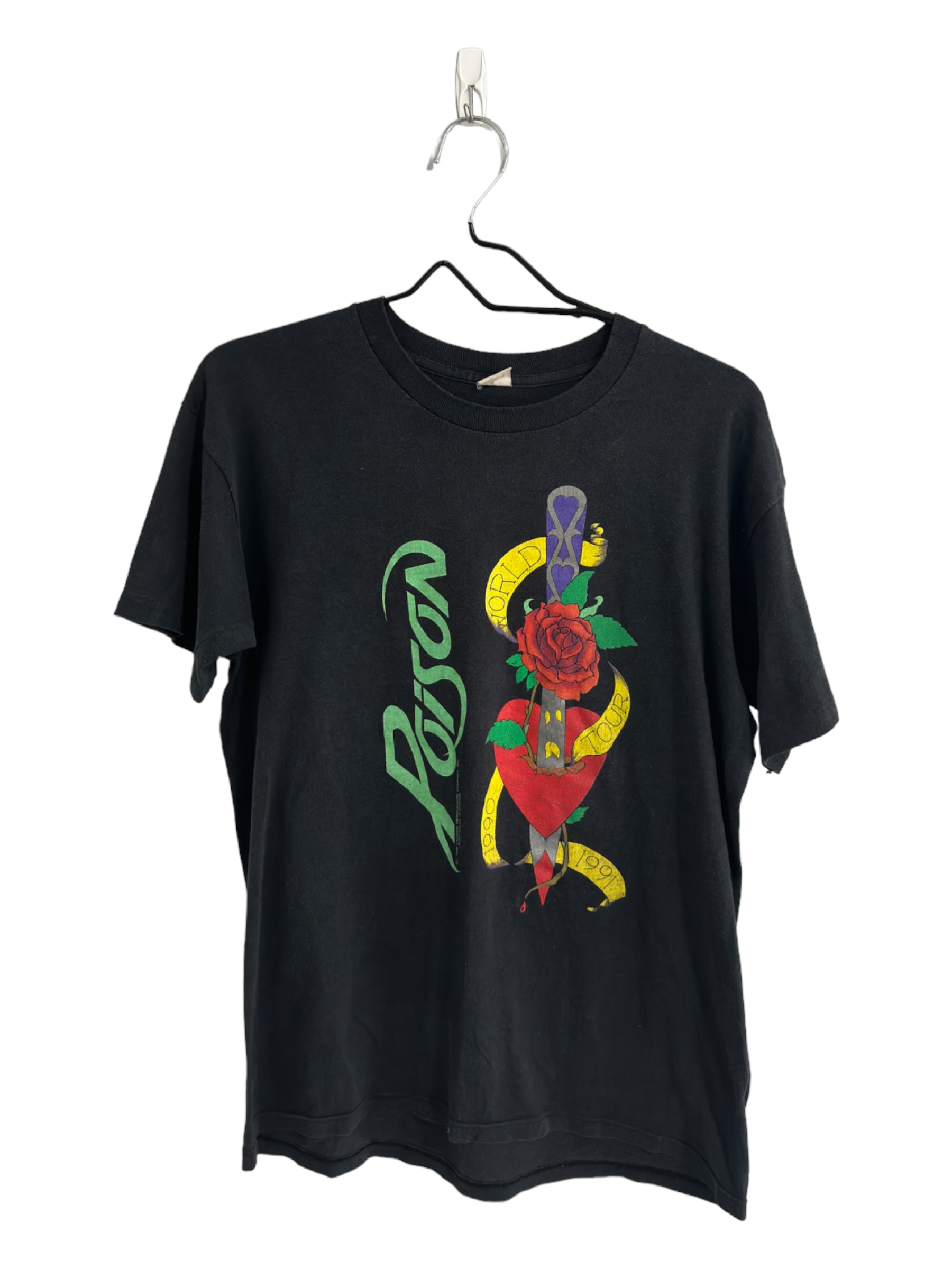 1990 Poison Band Tee Size Large – Quickstrike SC