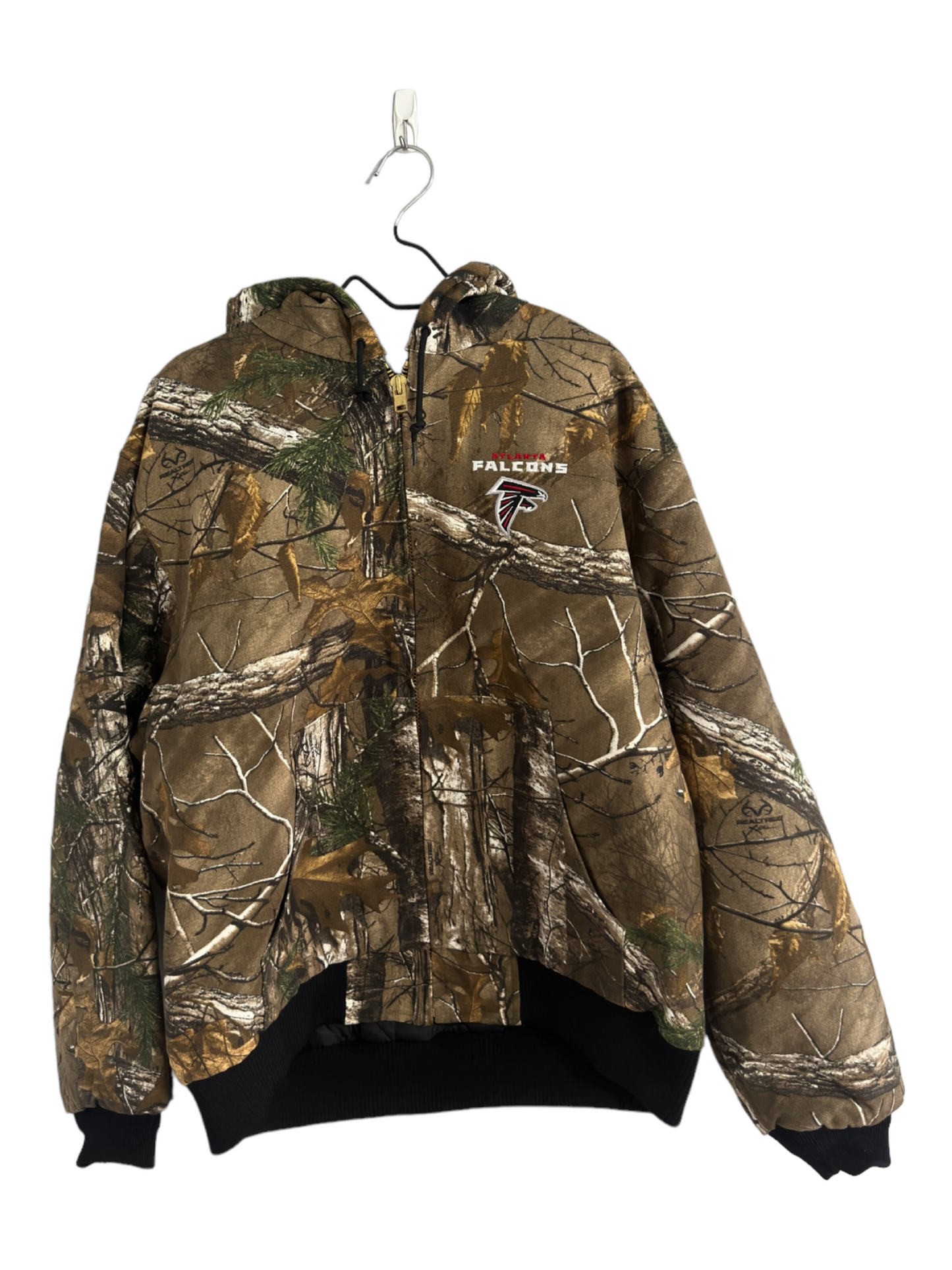 Realtree Camo Falcons Jacket Size XL